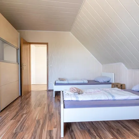 Апартаменты Arbeitnehmerunterkunft 6 Personen Mit Grosser Terrasse Sulzheim (Rhineland-Palatinate)